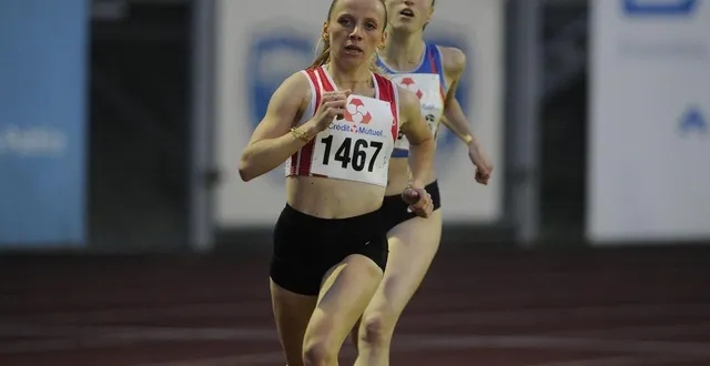 photo  emma gicquel a conquis, ce dimanche à nantes, la médaille d’or qu’elle convoitait.  &copy;  co - christophe bernard 