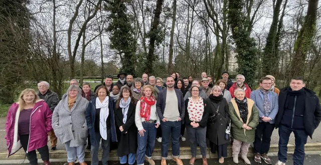 photo  55 candidats de la france insoumise (quelques-uns sont absents sur la photo) sont engagés pour le premier tour des élections municipales 2026.  &copy;  ouest-france. 