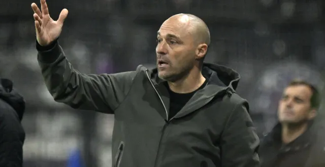 photo  alexandre dujeux, entraîneur d’angers sco.  &copy;  marc ollivier/ouest-france 