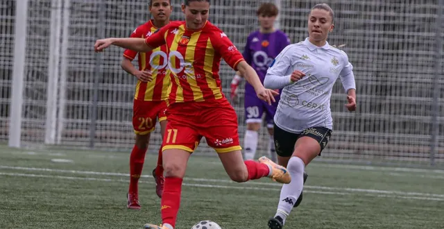 photo  après leur revers à domicile contre saint-malo (photo), mélinne d’oria (en sang et or) et les mancelles se sont imposées à reims, ce dimanche 15 février 2026.  &copy;  archives le maine libre 