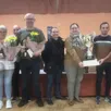 photo  le challenge communal de l’union de saint-martin-d’arcé a rendu son verdict le 7 février dernier. quarante-cinq équipes se sont disputé ce challenge. la finale, qui opposait betty février et benoit février à jérôme cureau et anita cureau, a vu la victoire de l’équipe de betty février sur le score de 12 à 5. le matin a eu lieu la traditionnelle assemblée générale : la société l’union compte 105 sociétaires à ce jour. le challenge de l’union débutera quant à lui ce mardi 17 février : il reste encore de la place pour s’inscrire. 