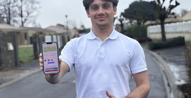 photo  raphaël lebon, 22 ans, habite aux velluire-sur-vendée et s’est lancé dans l’entrepreneuriat.  &copy;  ouest-france 