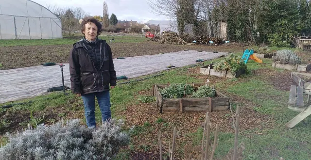 photo  jacqueline albert adhérente de l’association.  &copy;  co 