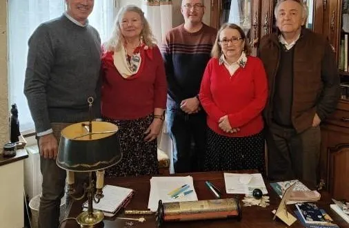 photo  les membres du conseil d’administration de la grange de mercure à l’occasion de l’assemblée générale à xaintray.  &copy;  la grange de mercure 