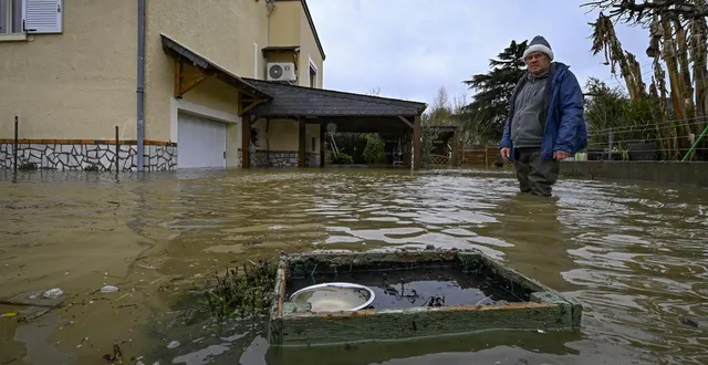 photo  près d’angers, à denée, le hameau les aireaux est quasiment coupé de la commune.  &copy;  vincent michel / ouest-france 