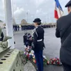 photo  huit gerbes ont été déposées à argentan pour l’hommage solennel aux personnels de la gendarmerie victimes du devoir, lundi 16 février 2026. 