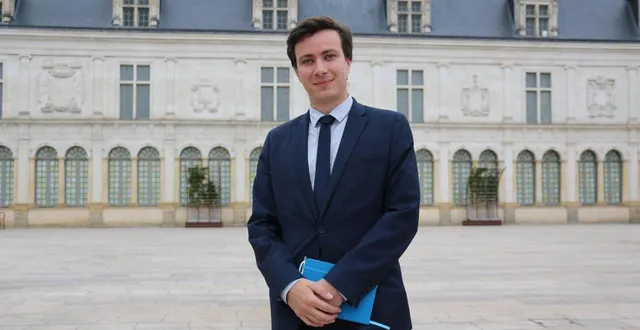 photo  thomas brisseau est le candidat du rassemblement national à laval.  &copy;  ouest-france 