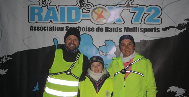 photo  raid-ox luna 2025, course d’orientation nocturne, a attiré unenouvelle fois les foules.  &copy;  le maine libre 