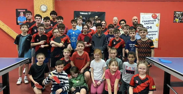 photo  la ferté-bernard, mercredi 4 février 2026. avec 82 adhérents, le vsf tennis de table songe à étendre ses activités.  &copy;  le maine libre 