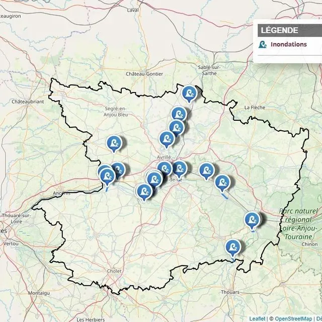 photo le point ce mardi 17 février, peu après 8h30.  ©  inforoutes