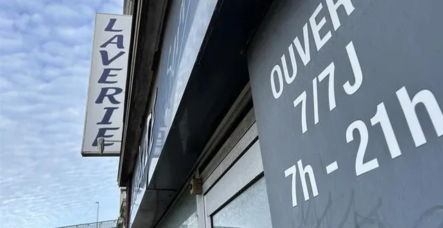 photo  la laverie de l’avenue du maréchal de lattre-de-tassigny où a été retrouvé le corps.  &copy;  co - jordan guérin-morin 