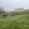 photo  le château du haras du pin voit passer de nombreux coureurs et marcheurs chaque année. 