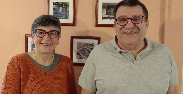 photo  nadine frappier-gaillard et christophe joffrit se présentent conjointement en tête de liste.  &copy;  co 