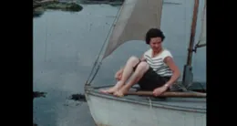 actu cin&eacute;ma  image extraite des films tournés par madeleine camard entre 1955 et 1965 à l’île-aux-moines (morbihan) et conservés à la cinémathèque de bretagne. 