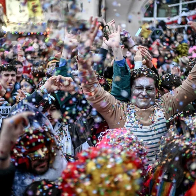 photo les organisateurs ont annoncé que 120 000 spectateurs ont suivi la 152e édition du carnaval de granville.  ©  martin roche / ouest-france