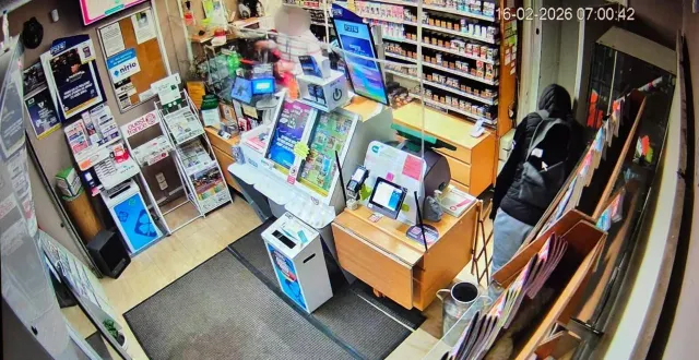 photo  la gérante du tabac-presse l’étrier, à argentan (orne), a eu le réflexe de s’emparer d’une bombe lacrymogène avant d’asperger l’agresseur, lundi 16 février 2026.  &copy;  photo fournie par l’étrier 