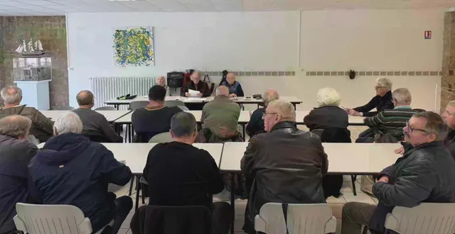 photo  assemblée générale de la gaule bellêmoise.  &copy;  ouest-france 