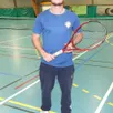 photo  baptiste saussereau s’occupe de l’école du tennis-club. 