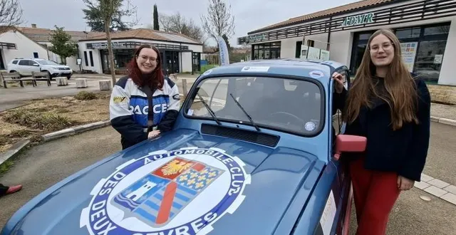 photo  fanny (à gauche) et clara, fin prêtes pour l’aventure africaine.  &copy;  co 