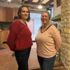 photo  mélanie duveau et mélanie portebœuf, à l’origine du projet de maison partagée à parcé-sur-sarthe. 
