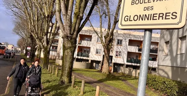 photo  dans le quartier des glonnières, au mans (sarthe), près de 750 logements doivent être rénovés d’ici quelques années.  &copy;  ouest-france 