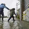 photo  les inondations en maine-et-loire touchent particulièrement la ville des ponts-de-cé, près d’angers. 
