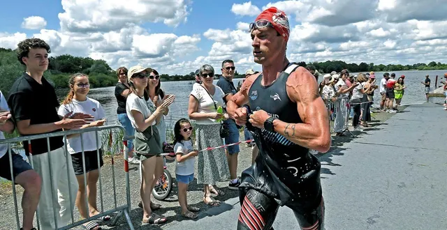 photo  les amateurs de triathlon sont attendus le dimanche 21 juin 2026 autour de l’étang des noues.  &copy;  archives co - étienne lizambard 