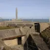 photo  principal changement attendu à la pointe-du-hoc (calvados), le cheminement des visiteurs sera éloigné de 20 m du bord de la falaise. il sera cependant toujours possible d’accéder à l’intérieur du poste d’observation de tir allemand. 