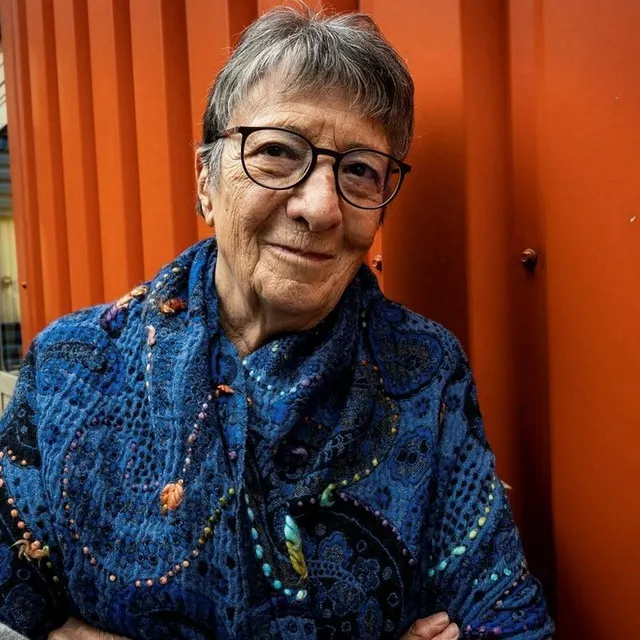 photo arlette laguiller, à pantin près de paris, début décembre 2021.  ©  archives ouest-france