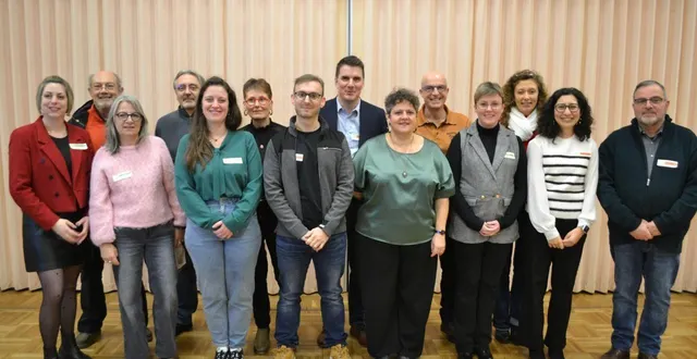 photo  l’équipe de la liste « souvigné, notre avenir en commun ».  &copy;  le maine libre 