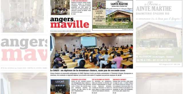 photo plongez au coeur de votre ville ! le 43e numéro d'angers maville est arrivé