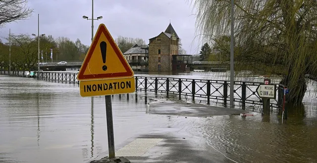 photo  les inondations à guipry-messac (ille-et-vilaine), mercredi 18 février 2026. photo d’illustration.  &copy;  vincent michel / ouest-france 