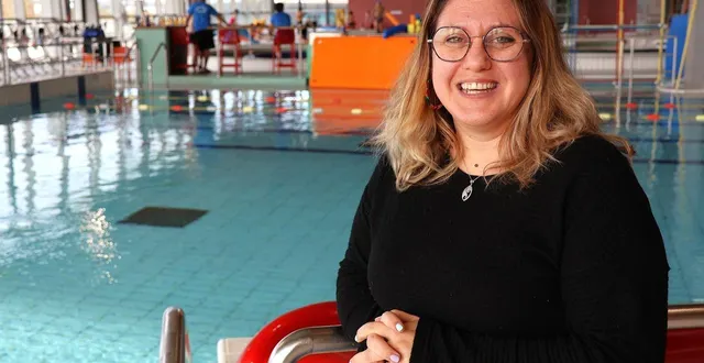 photo  murielle houlbert est la directrice du centre aquatique du pays sabolien depuis septembre 2023.  &copy;  ouest-france 