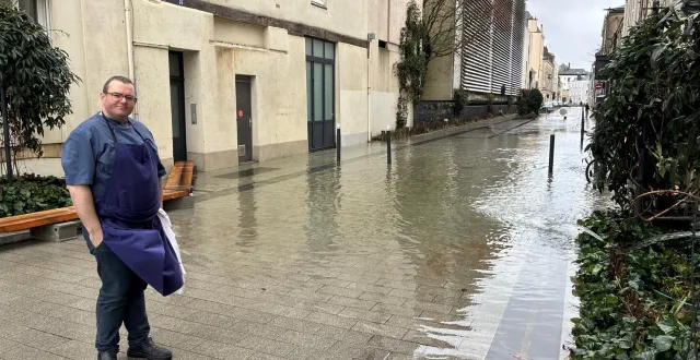 photo  l’eau de la rue du maillé provient de la cave de thibaud savarin et de son restaurant l’ardoise.  &copy;  ouest-france 