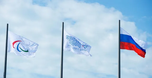 photo  les russes pourront participer sous leur bannière lors des jeux paralympiques de milan.  &copy;  dennis grombkowski/ getty images via afp 