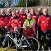 photo  l’équipe des cyclos de la commune. 