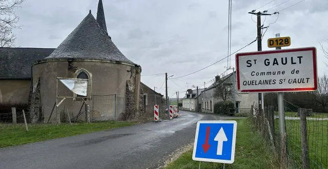 photo  des propositions de rachat de l’église de saint-gault de la part d’acteurs privés ont émergé.  &copy;  ouest-france 