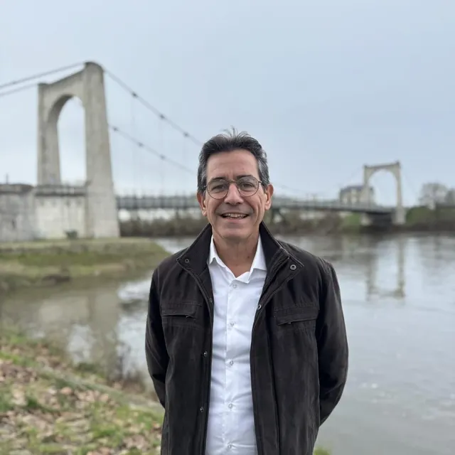 photo laurent froger est la tête de liste de « gardon le cap pour chalonnes » pour les élections municipales de mars 2026.  ©  gardons le cap pour chalonnes