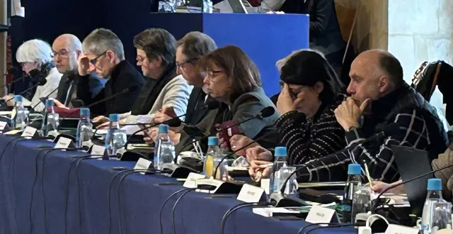 photo  le groupe « la sarthe à gauche » au conseil départemental.  &copy;  le maine libre 