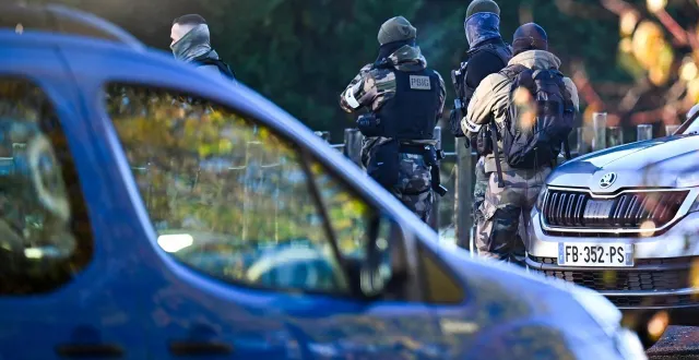 photo  après avoir attaqué les gendarmes avec des fourches, les deux frères agriculteurs ont été maîtrisés par les militaires du peloton de surveillance et d’intervention (psig) de rezé.  &copy;  photo d’illustration / franck dubray / ouest france 