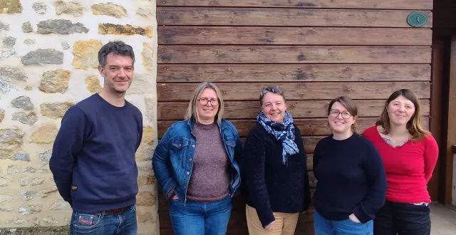 photo  l’équipe de rhizome.  &copy;  ouest-france 