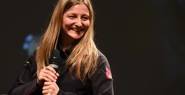 photo  doriane pin, de retour aux 24h du mans en 2026.  &copy;  franck dubray / archives ouest france 