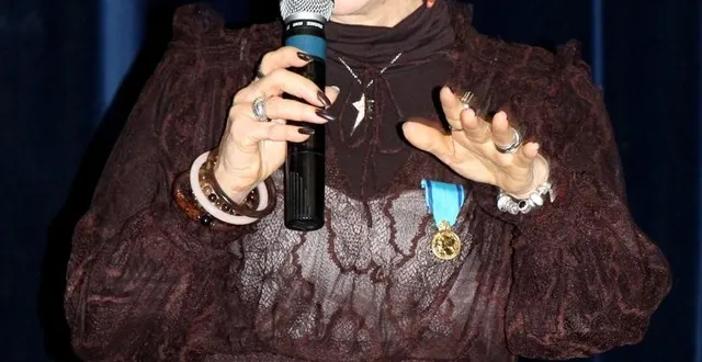 photo  maryline bidon, mise à l’honneur au trois-mâts, samedi matin 14 février 2026.  &copy;  ouest-france 