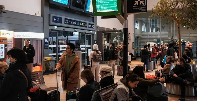 photo  un nouveau week-end compliqué sur les lignes de chemin de fer entre la normandie et paris s’annonce samedi 21 et dimanche 22 février 2026 illustration  &copy;  martin roche / archives ouest-france 