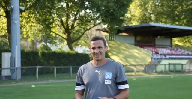 photo  renaud chasles, coach et simon rabouan, président, peuvent être satisfaits de la première partie de saison du racing fléchois.  &copy;  archives le maine libre 