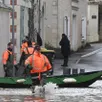 photo la situation se tend en maine-et-loire, département placé en vigilance rouge aux crues depuis lundi 16 février 2026. ici, une évacuation à bouchemaine.