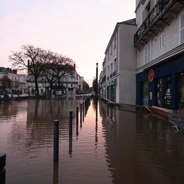 photo angers, vendredi 20 février 2026. une autre vue de la place molière.  ©  co_regine lemarchand