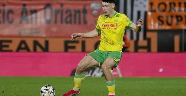 photo  matthis abline n’est pas blessé mais est suspendu pour la réception du havre.  &copy;  vincent michel / ouest-france 