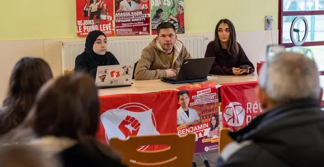 photo  révolution permanente mène campagne depuis le mois de décembre.  &copy;  archives le maine libre – xavier sarrat 