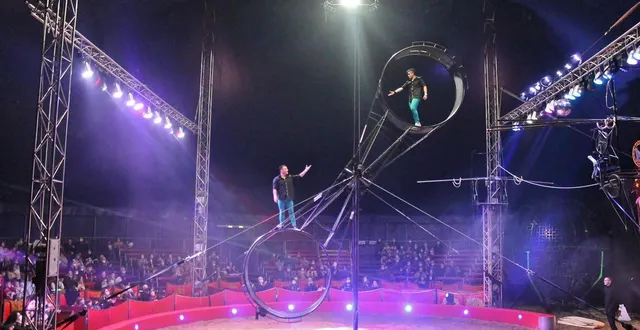 photo  le cirque claudio zavatta, à sablé-sur-sarthe en 2022 de retour en sarthe.  &copy;  archives ouest-france 
